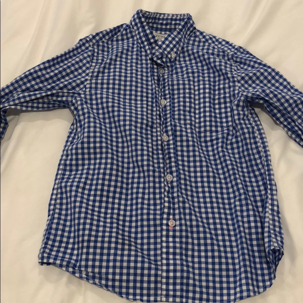 Crew cuts boys button down